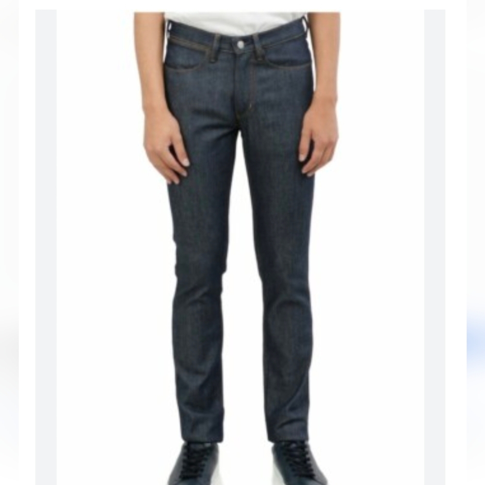 Acne Men Slim Jeans - Dark Blue